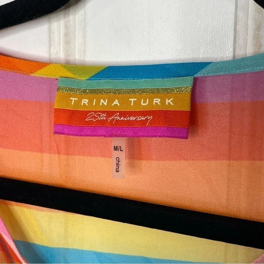 Trina Turk 25th Anniversary Sobe Top Size M/L